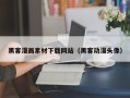 楚雄黑客漫画素材下载网站（黑客动漫头像）